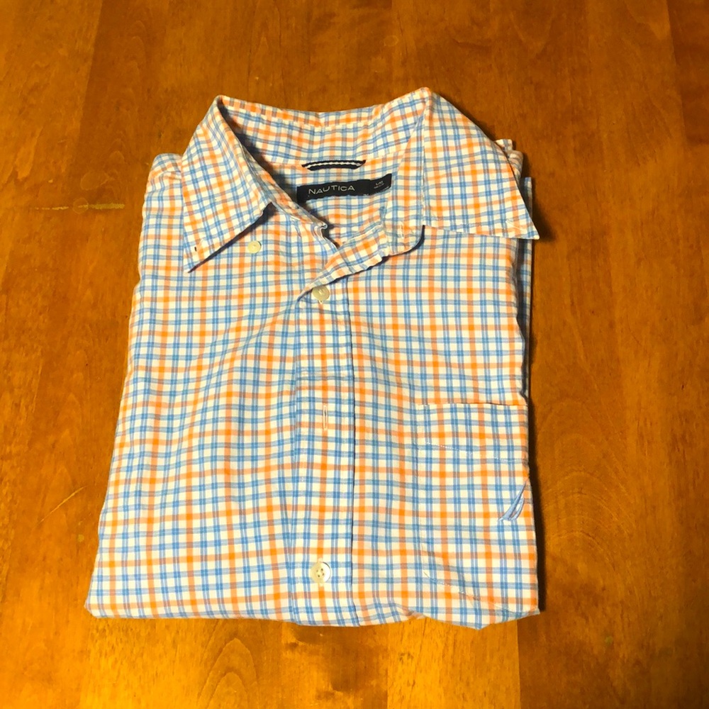 Nautica Large, Like New, Casual button down